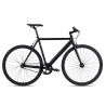 Buy cheap Black Aluminum Fixed Gear Bike Urban Track Bike 700C from wholesalers