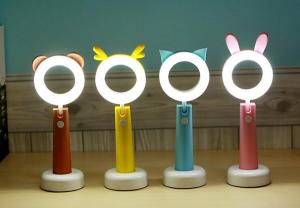 China Warm and White Cute Pet LED Eye-protecting Desk Lamp USB Reading Table Lamp For Children on sale