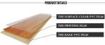 Wood Effect Decorative PVC Lamination Film 1000mm For LVT Flooring
