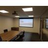 Buy cheap Motorized Projector Screen RF Remote 120 Inch For Cinema Meeting Room from wholesalers