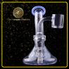 Buy cheap Hookah Pipe Heavy 10" Glass Water Bongs Flat Base Tobacco Mushroom from wholesalers