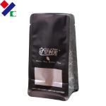 Buy cheap 500g Recyclable Packaging Bags Matte Black Stand Up Pouch 70 Microns With Zipper from wholesalers