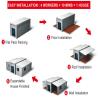 Buy cheap Modular Hurricane Luxury 40 20 ft 2 Bedroom 3 Bedroom Prefab Expandable Container House from wholesalers