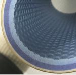 Foam Bottom PVC Sports Flooring Wood Gem Pattern Impact Absorption Transfer