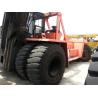 Buy cheap Flexible Used Container Handler , Reach Stacker Forklift Hydraulic Powered Steering Wheel from wholesalers