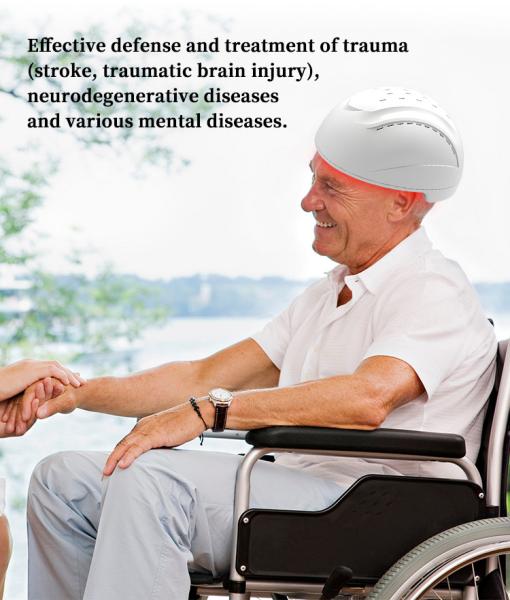 Buy cheap LED Photobiomodulation Therapy Helmet 5.5kg 256 Pcs LEDs For Effective Treatment from wholesalers