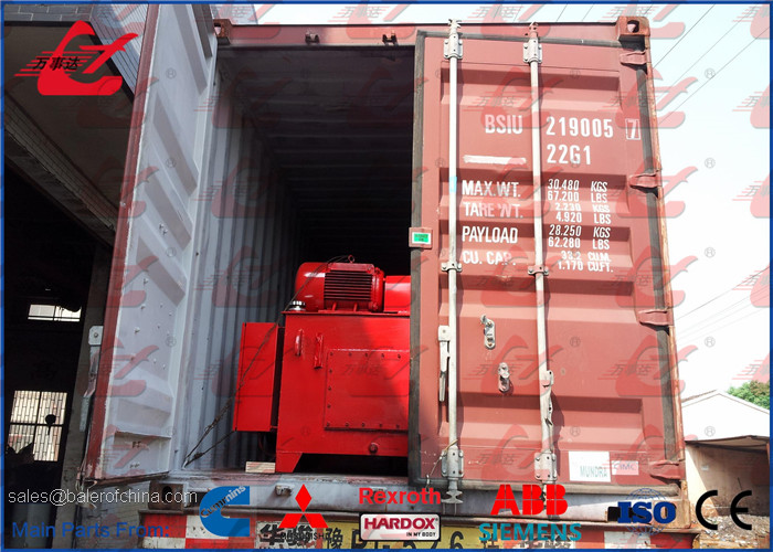 160 Ton Bale Forwarder Out Metal Scrap Baling Machine CE Certificate