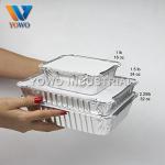 FDA 6000ml Disposable Aluminum Foil Food Containers