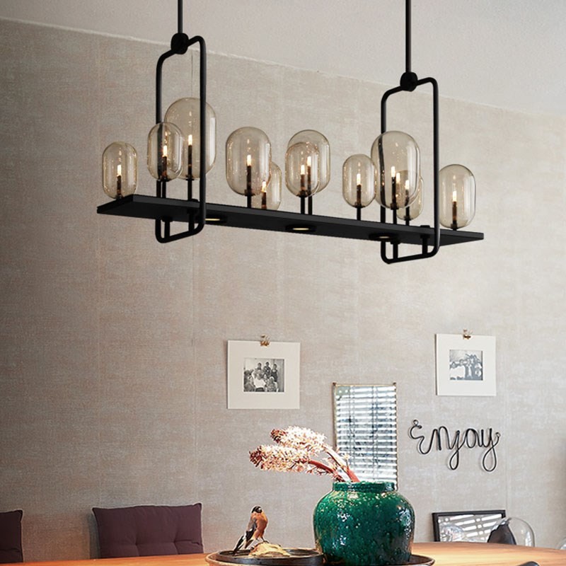 Rectangle Vintage Pendant Lights For Indoor Farmhouse Kitchen Bar Lighting Decor (WH-VP-52)