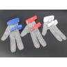Buy cheap Safety Protection Stainless Steel Wire Mesh Cut Resistant Gloves Three Fingers from wholesalers