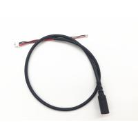 Buy cheap Black PVC Molding Type Power Cable Assembly 28AWG / 22AWG Wine DC Jack 3.5*1.35 product