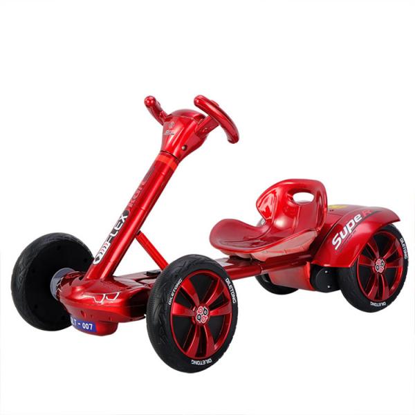 Buy cheap Remote Rechargeable Kids Ride On Car Four-wheel Drift Go-kart with Independent Brakes from wholesalers
