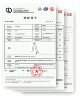 5 Steps Aluminum Folding Ladder Thickness 1.7 mm Max Load 150 KG 3