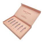 Custom Logo Flip Top Magnetic Box Beauty Makeup Paper Boxes Cosmetics Packaging