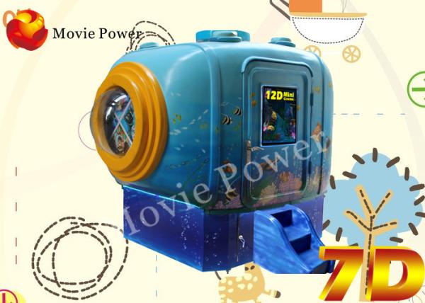 Buy cheap Lovely Electric 3 DOF 7d Mini Cinema Equipment 7D Movie Theater from wholesalers