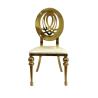 Buy cheap Hot sale Wedding Party Golden Stainless Steel Phoenix Dining Chair from wholesalers
