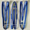 Buy cheap Custom polyester neck strap lanyard with metal sheet crimp and metal clip, from wholesalers