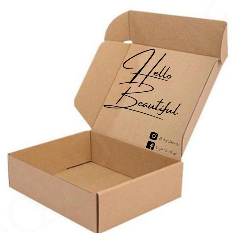 Custom 3 Layer Packaging Folding Box Shipping Corrugated Carton with Logo