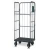 Buy cheap Mild Steel Roll Cage Trolley Warehouse Logistic Storage With Wheels from wholesalers