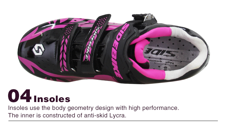 Self Locking Ladies Cycle Touring Shoes , Womens Mountain Bike Cycling Shoes