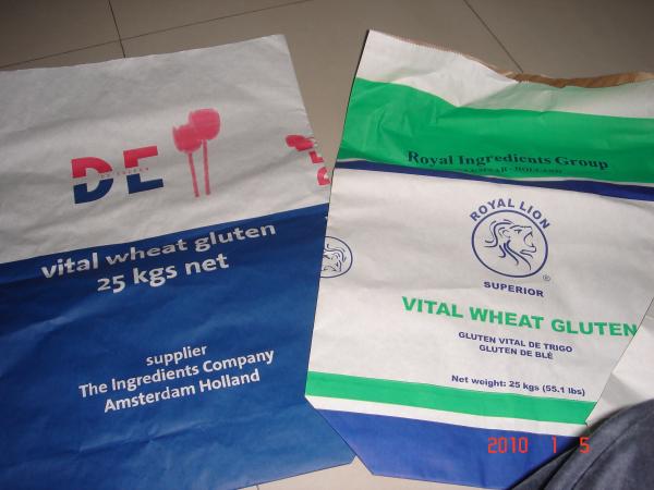 Wheat Gluten Powder, protein content 82% min, on dry basis, N * 6.25, HS code