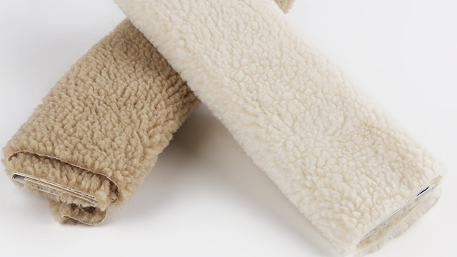 170 GSM Weft Knitted 100% Polyester Sherpa BROG for Kids Garments Min Order 500M