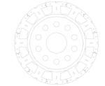 Metal Laser Cut Motor Laminations Electric Motor Stator Core Back Iron