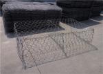 Triple Twist Wire Gabion Baskets Corrosion Resistance Apply To Flood Protection