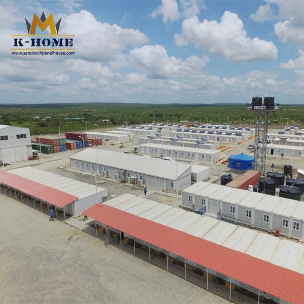 Buy cheap Low Cost Temporary Accommodation Prefab Container House for Refugee from wholesalers