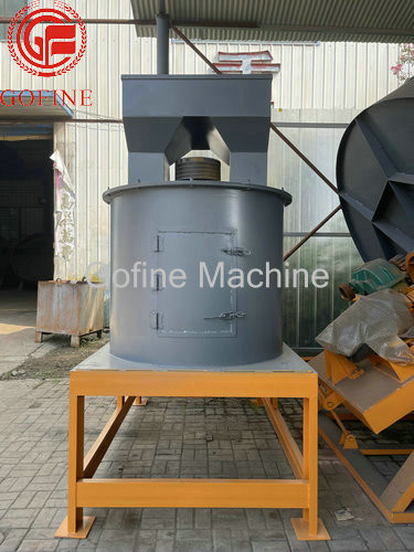 60mm Feeds Vertical Urea Crusher Machine With Steel Ring Chain