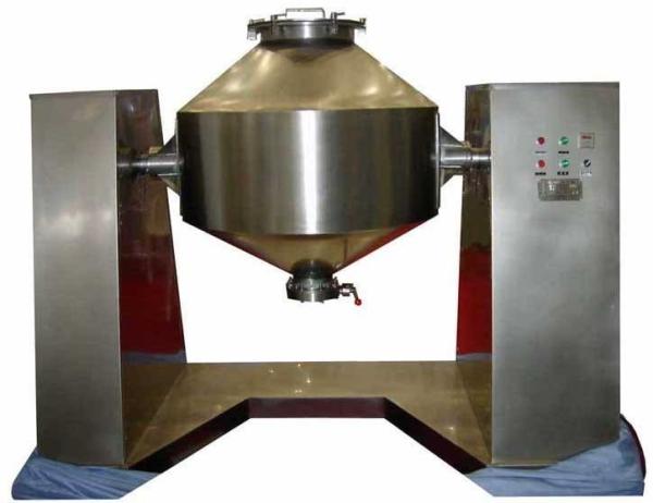 Buy cheap SUS316L Dry Powder Mixing Equipment , Double Cone Rotary Dry Mixer Machine from wholesalers