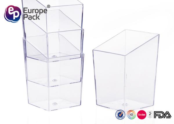 Buy cheap Plastic Shot Glasses For Desserts 4.6Cm Length 7Cm Height Container from wholesalers