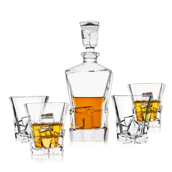 Buy cheap Household Glass Lead Free OEM Service Whiskey Decanter Set Aroma Playing Utensils from wholesalers