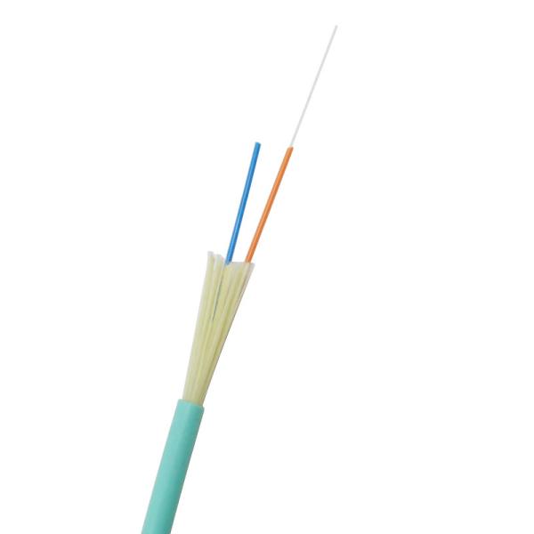 Buy cheap GJFJV OM3 2 Core Indoor Fiber Optic Cable With Aramid Yarn from wholesalers