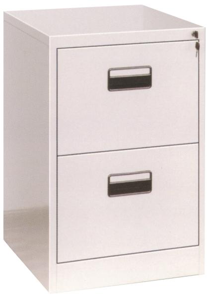 Buy cheap Office Steel Cabinet Two Drawer File Cabinet With PVC Recessed Handle from wholesalers
