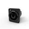 Buy cheap Ip65 3 Pin Female Waterproof Power Connector Black Output Outdoor Powercon from wholesalers
