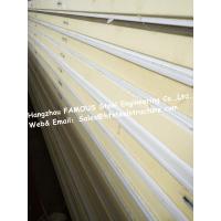 Buy cheap 150mm 200mm PU Sandwich Panels / Freezer Room Panel With Camlock Joint product