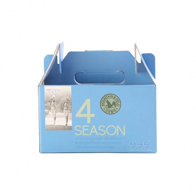 4C Offset Printing Cardboard Beer Boxes Custom Logo Mailing Box