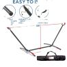 Buy cheap Portable Free Standing Double Hammock With Stand For Outdoor Activity In Qingdao Port from wholesalers