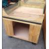 Buy cheap Customized Supermarket Stand Wood Storage Display Shelving Units / Wood Shelving Units from wholesalers