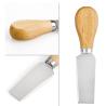 Buy cheap Stainless Steel Wood Handle Cheese Knives 4 - 6 Pieces customized Logo from wholesalers