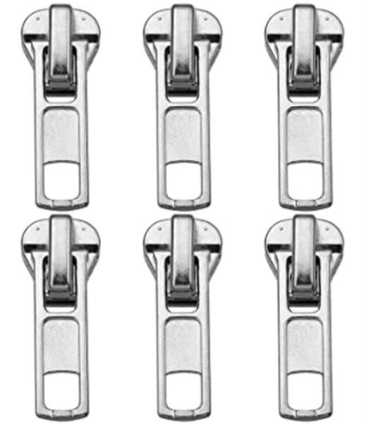 Buy cheap Pouches Dresses Heavy Duty Metal Zipper Sliders Electroplated Anti Break OEM from wholesalers