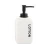 Buy cheap Rectangular Polyresin Hand Soap Dispenser Pump Lotion Pump Hand Wash Dispenser Black White from wholesalers
