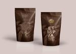 120 Micron Personalized Kraft Coffee Bags , Recycle 4 Oz / 2 Oz Coffee Bags