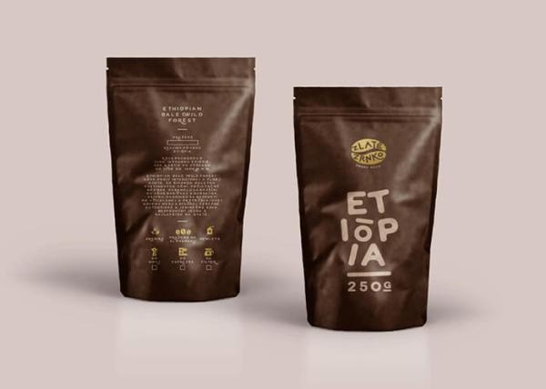 Buy cheap 120 Micron Personalized Kraft Coffee Bags , Recycle 4 Oz / 2 Oz Coffee Bags from wholesalers