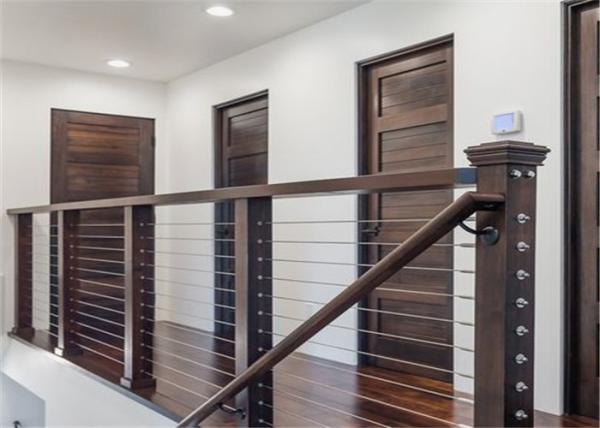 Buy cheap Cable Stainless Steel Guardrail , Vertical Stainless Steel Wire Balustrade Customised from wholesalers