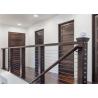 Buy cheap Cable Stainless Steel Guardrail , Vertical Stainless Steel Wire Balustrade Customised from wholesalers