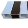Buy cheap Powder Coated Extruded Aluminum Channel Shapes Customized Length Long Natural Life from wholesalers