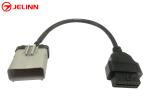 14 Pin RP1226 Male to OBD2 J1962 Female Cable for 2019 and Newer Heavy Trucks in