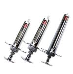 Poultry 30ml Reusable Metal Syringe 15CM Animal Injection Syringe